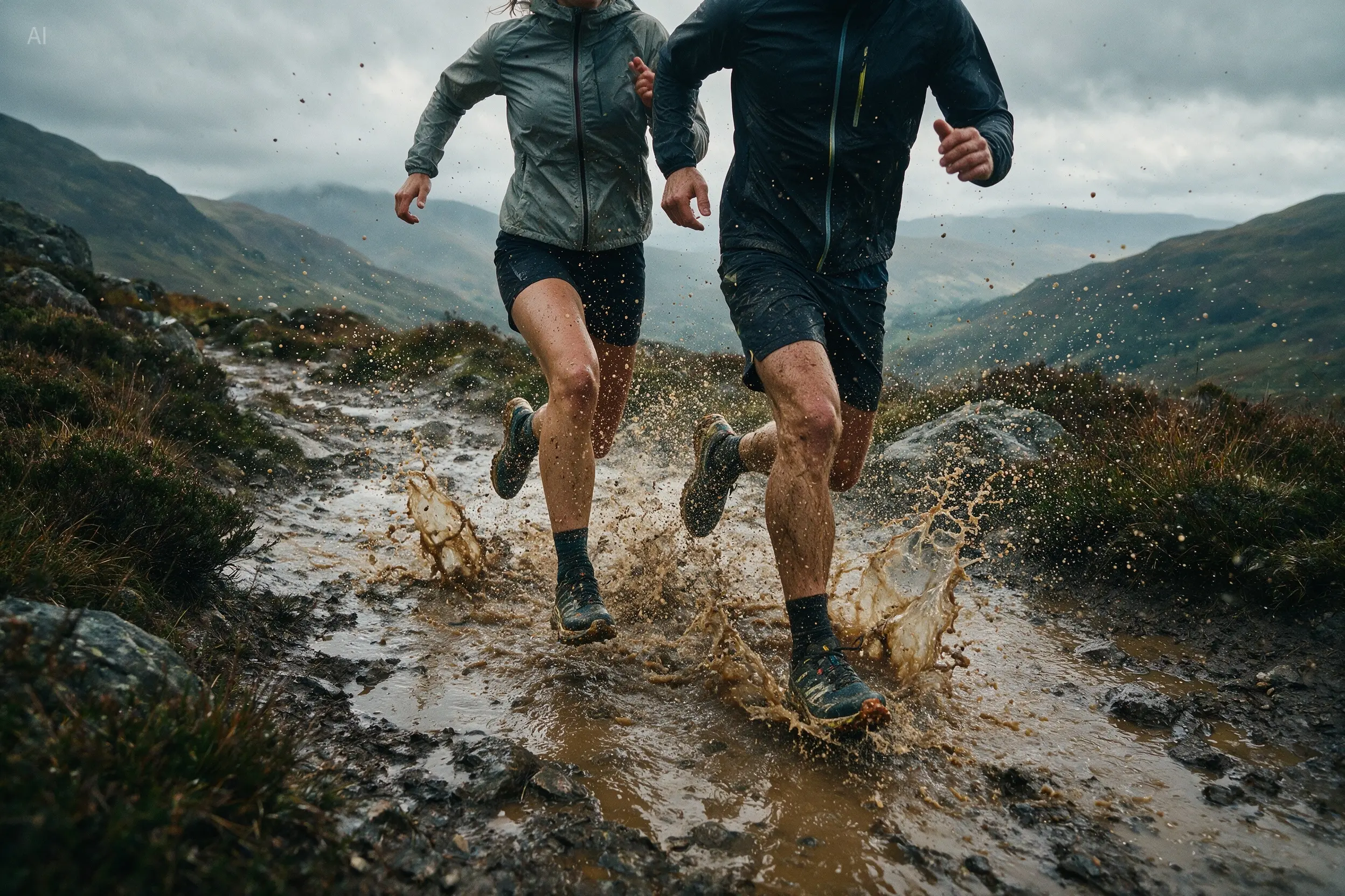 Trail running campaign - Seedream 5.0 Pro example