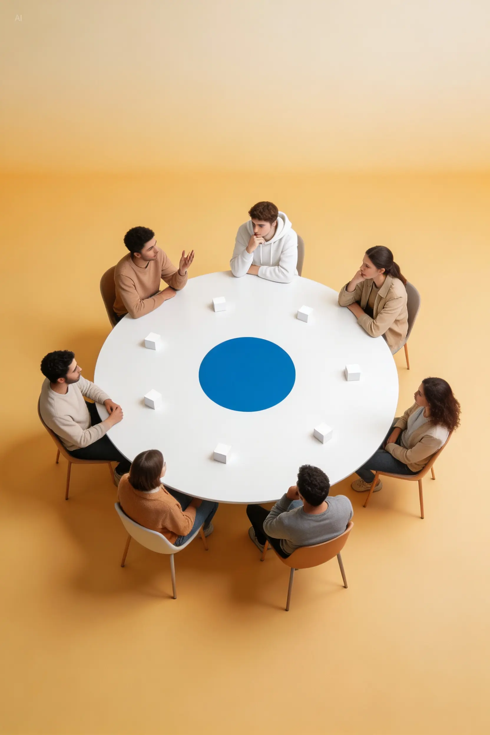 Editorial roundtable - Seedream 5.0 Pro AI image example